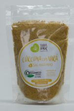 Sal Temperado Cúrcuma Com Alho Nirá Orgânico